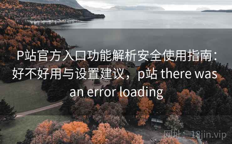P站官方入口功能解析安全使用指南：好不好用与设置建议，p站 there was an error loading