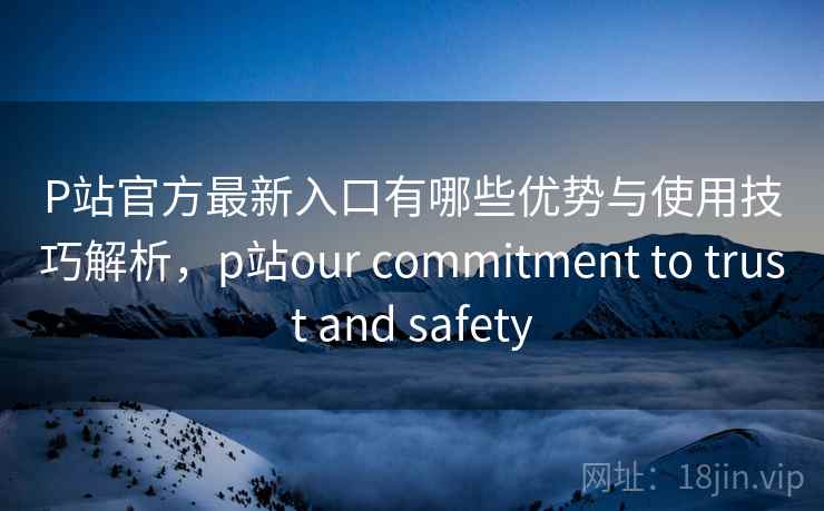 P站官方最新入口有哪些优势与使用技巧解析，p站our commitment to trust and safety