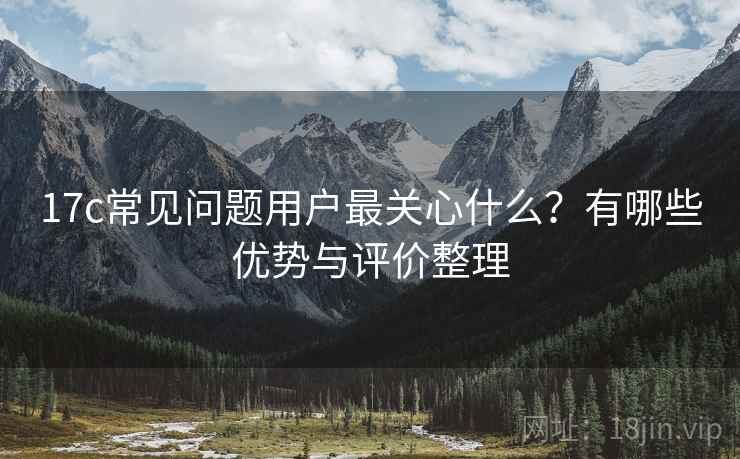 17c常见问题用户最关心什么？有哪些优势与评价整理
