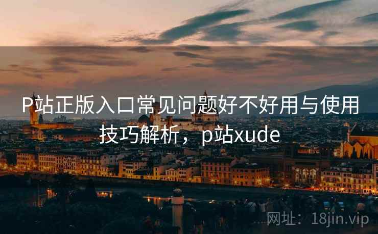 P站正版入口常见问题好不好用与使用技巧解析，p站xude