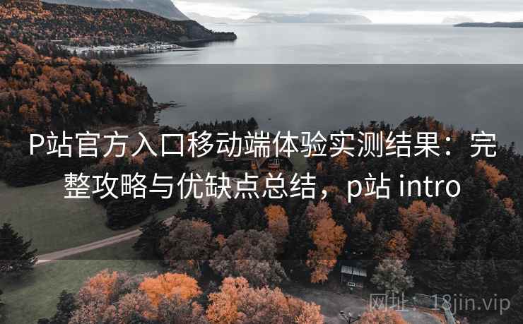 P站官方入口移动端体验实测结果：完整攻略与优缺点总结，p站 intro