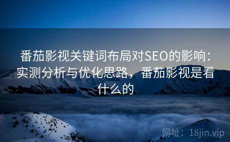 番茄影视关键词布局对SEO的影响：实测分析与优化思路，番茄影视是看什么的
