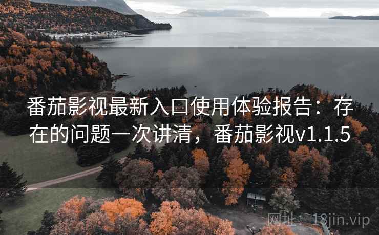 番茄影视最新入口使用体验报告：存在的问题一次讲清，番茄影视v1.1.5