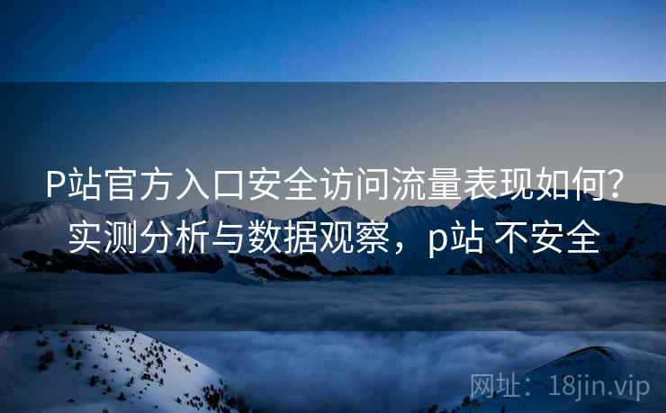 P站官方入口安全访问流量表现如何？实测分析与数据观察，p站 不安全