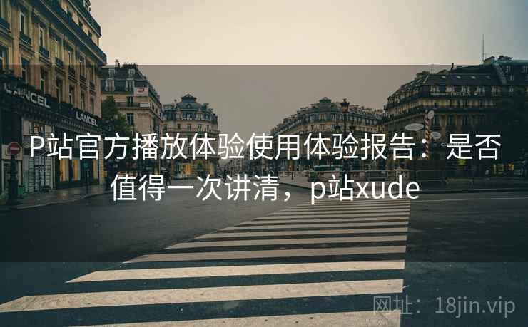 P站官方播放体验使用体验报告：是否值得一次讲清，p站xude